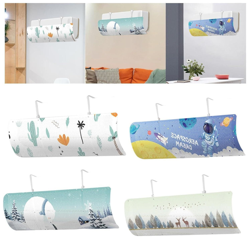 Wall Mount Air Conditioner Deflector