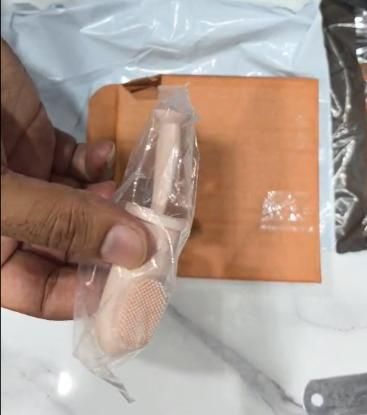 Finger Toothbrush Tongue Oral Cleaner Kit For 3 Month